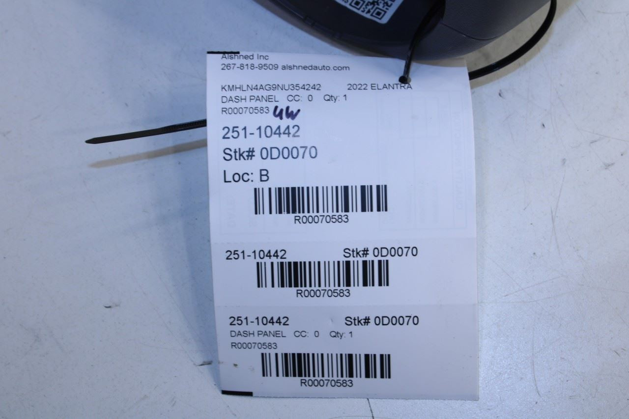 2021-2025 Hyundai Elantra SEL Steering Column Upper and Lower Cover Shroud - Alshned Auto Parts