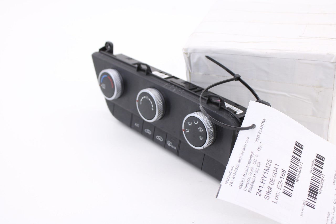 24-25 Hyundai Elantra SE Dash AC Heater Temperature Climate Control Panel *ReaD*2