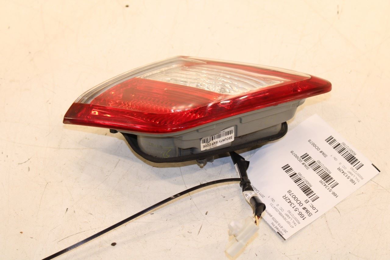 2009-2011 Toyota Camry LE Rear Right Passenger Side Tail Light Lamp 81580-06230 - Alshned Auto Parts