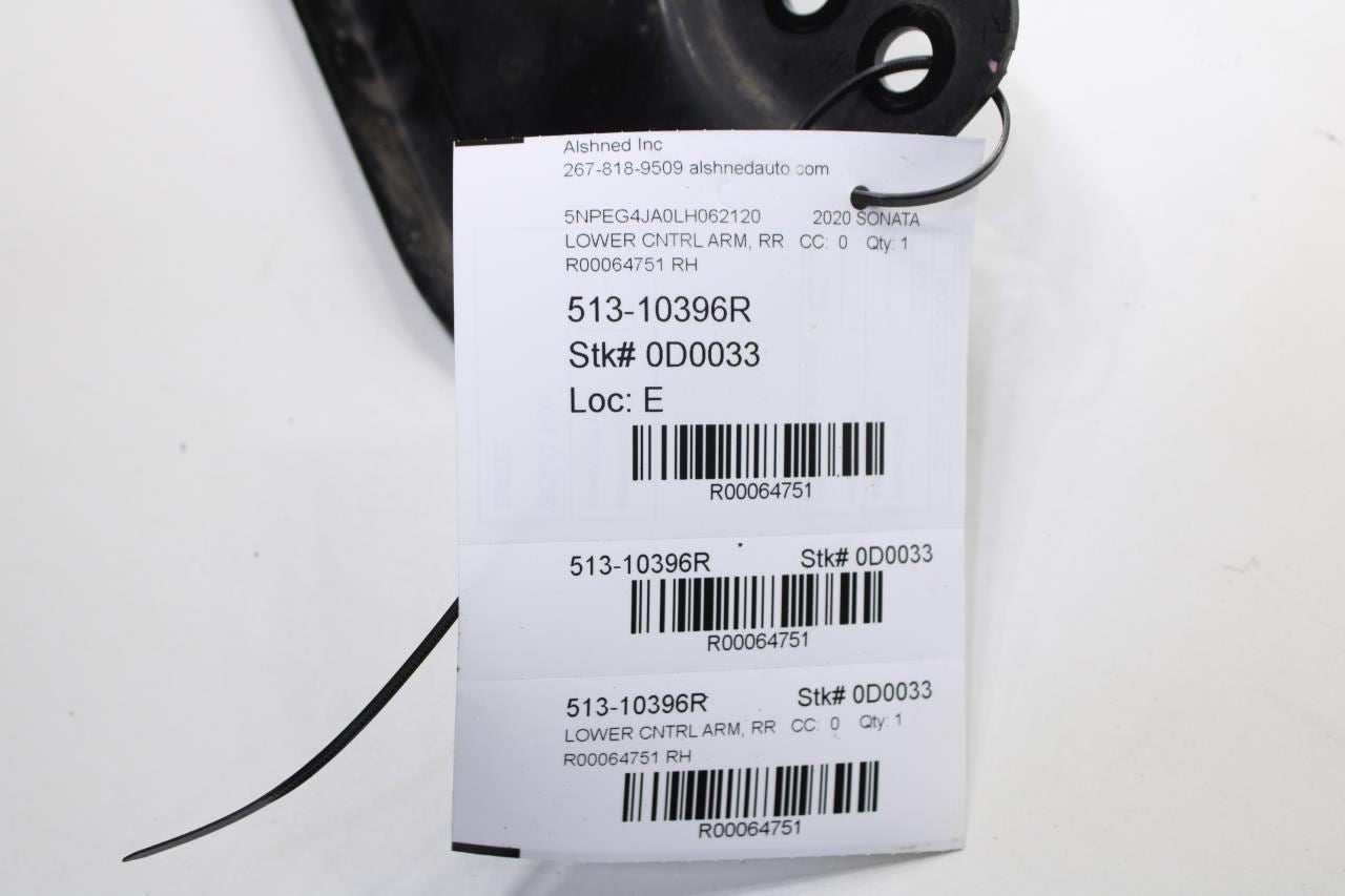 2020-2023 Hyundai Sonata SE FWD Rear Right Side Lower Control Arm 55271-L0000 - Alshned Auto Parts