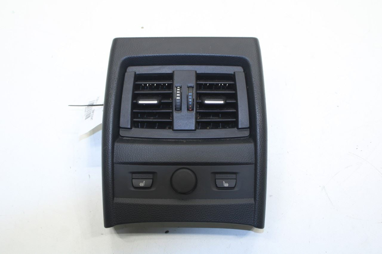 13-16 BMW 328i xDrive Center Console Back Panel w/ Air Vent and Heat Seat Switch0