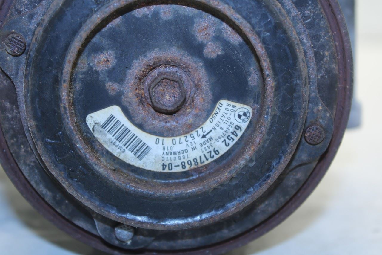 11-2018 BMW X5 xDrive35i 3.0L AC Air Conditioner Compressor 64-52-9-399-060 OEM - Alshned Auto Parts