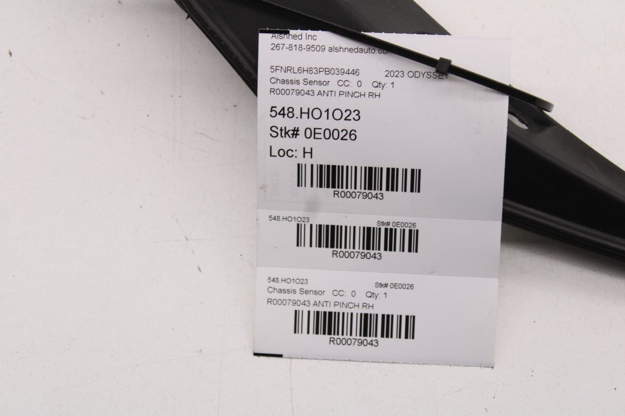 18-26 Honda Odyssey Touring Rear Right Liftgate Anti Pinch Sensor 74934-THR-A01 - Alshned Auto Parts