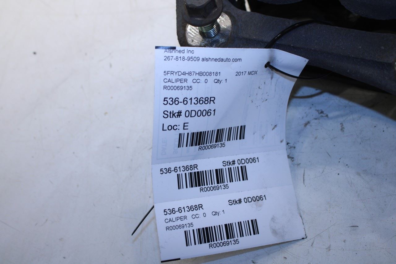 2017-2020 Acura MDX Advance Front Right Side Brake Disc Caliper 45018-TYS-A50 - Alshned Auto Parts