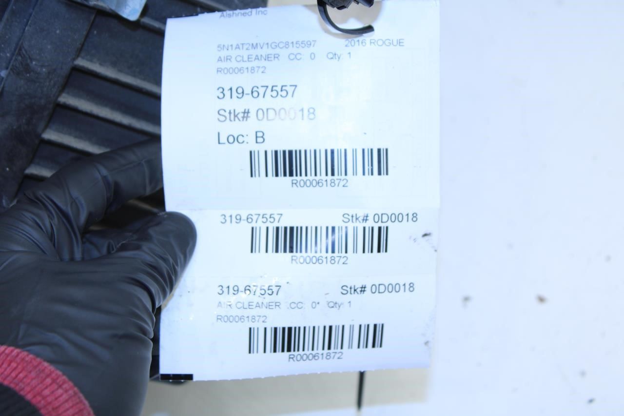 14-19 Nissan Rogue SV 2.5L Air Intake Cleaner w/ Mass Air Flow Sensor 165004BA3A - Alshned Auto Parts