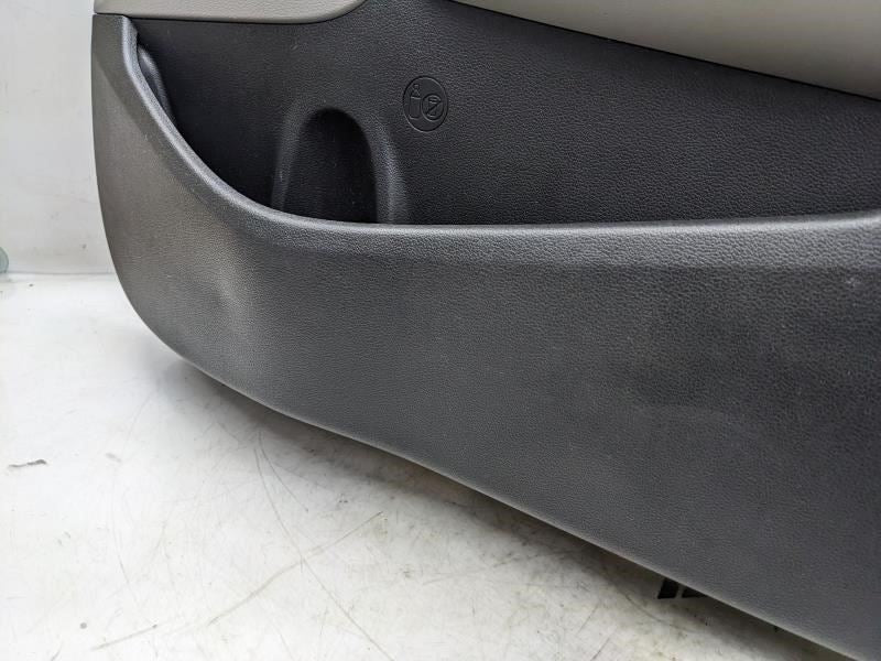 2017-18 Hyundai Elantra Front Right Door Trim Panel Gray 82306-F3010 OEM *ReaD* - Alshned Auto Parts