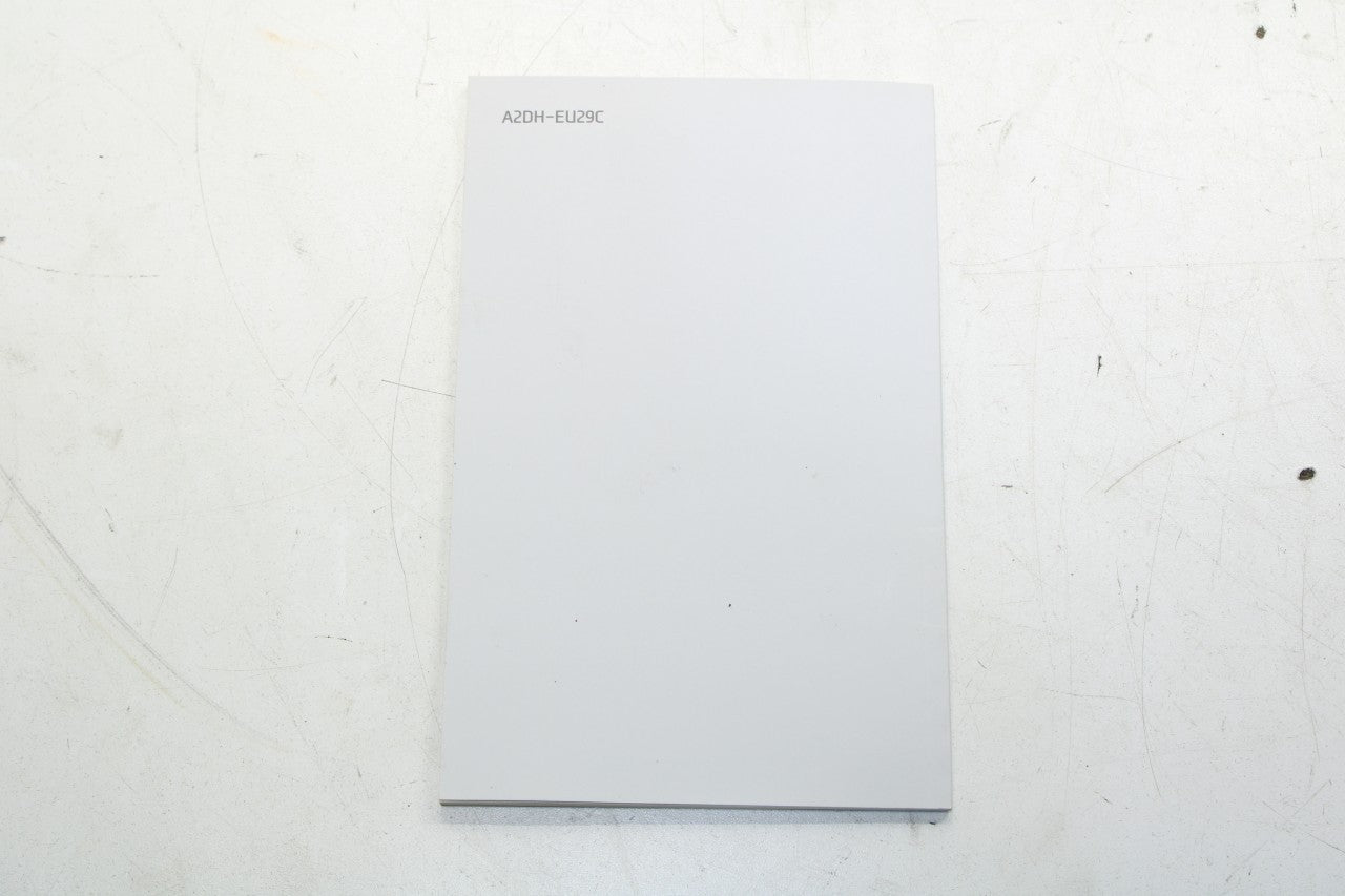 2013 Hyundai Veloster Owners Manual Set with Case D2V0-EU38L OEM - Alshned Auto Parts
