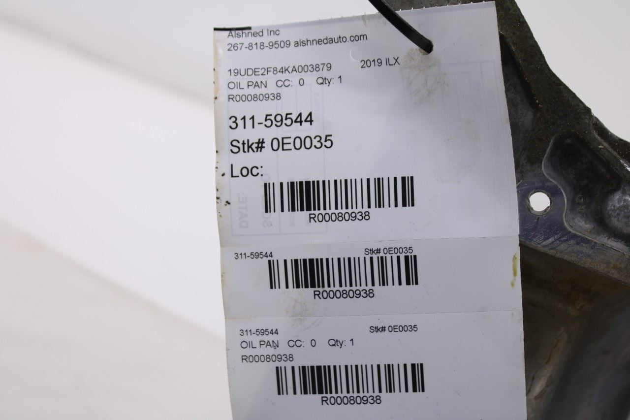 2016-2022 Acura ILX Technology A-Spec 2.4L Engine Oil Pan 11200-5LA-A00 OEM12
