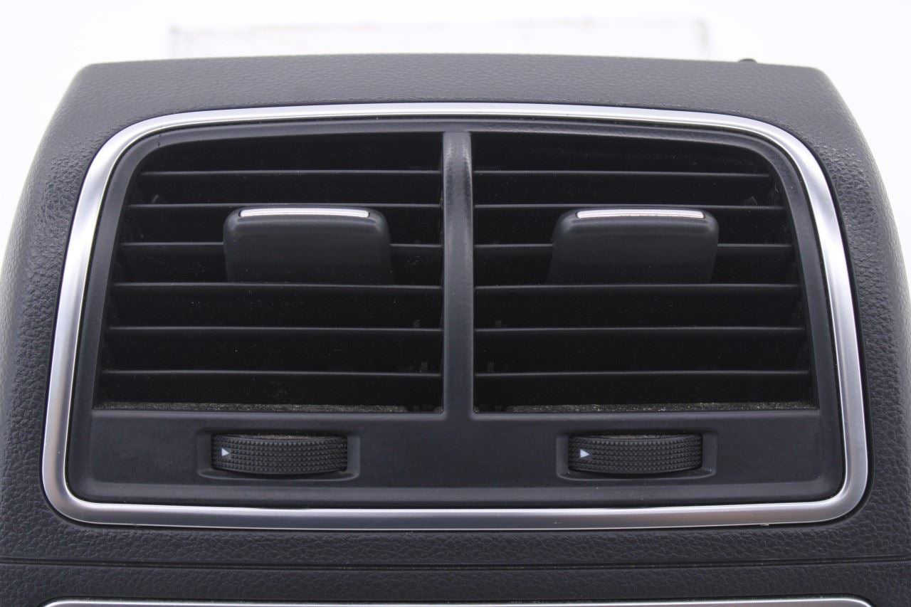 2012-18 Audi A7 Premium Rear Center Console Back Finish Panel w/ Air Vent Grille3