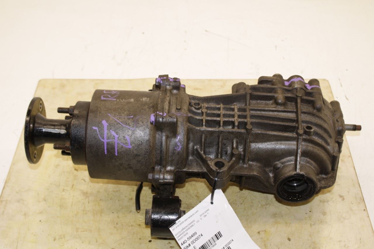 2016-2020 Infiniti QX60 Pure 3.5L AWD Rear Differential Carrier 118K 38300-3JA3D - Alshned Auto Parts