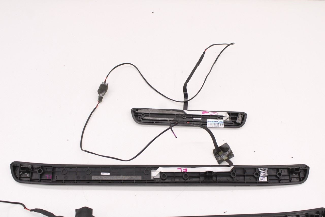 19-25 Infiniti QX50 LUXE FR and RR Right and Left Door Sill Scuff Plate Set of 4 - Alshned Auto Parts