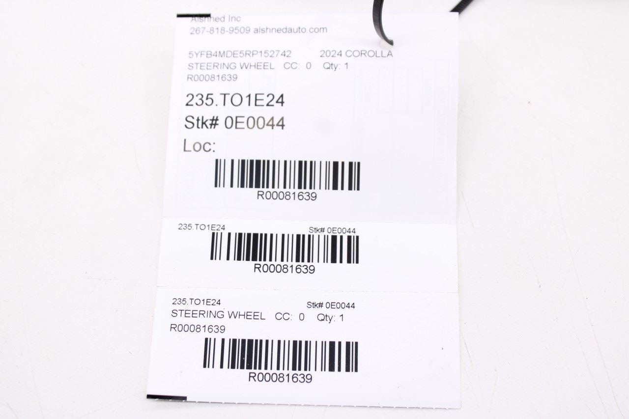 2022-24 Toyota Corolla LE Steering Wheel Cruise and Phone Control Switch Buttons - Alshned Auto Parts