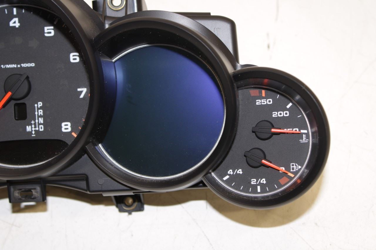 13-15 Porsche Cayenne Platinum Speedometer Gauge Instrument Cluster 86K Mileage - Alshned Auto Parts
