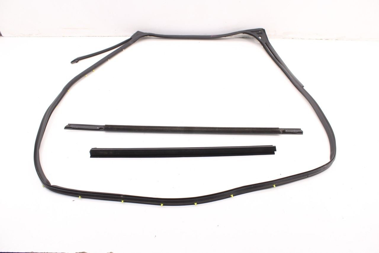 2019-2025 Infiniti QX50 LUXE Rear Left Door Weatherstrip with Belt Molding Set - Alshned Auto Parts
