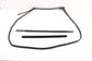 2019-2025 Infiniti QX50 LUXE Rear Left Door Weatherstrip with Belt Molding Set - Alshned Auto Parts