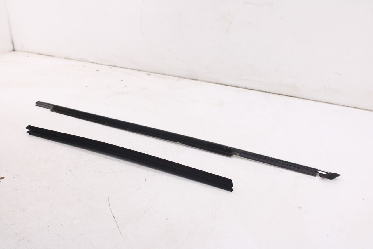 08-14 Mercedes-Benz C350 Sport Front Left Door Window Trim Belt Weatherstrip Set - Alshned Auto Parts