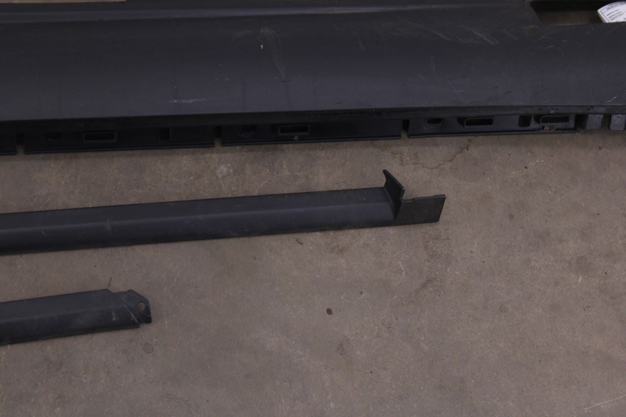 2011-2018 Porsche Cayenne S Left Rocker Panel Molding Door Scuff Plate Set of 3 - Alshned Auto Parts