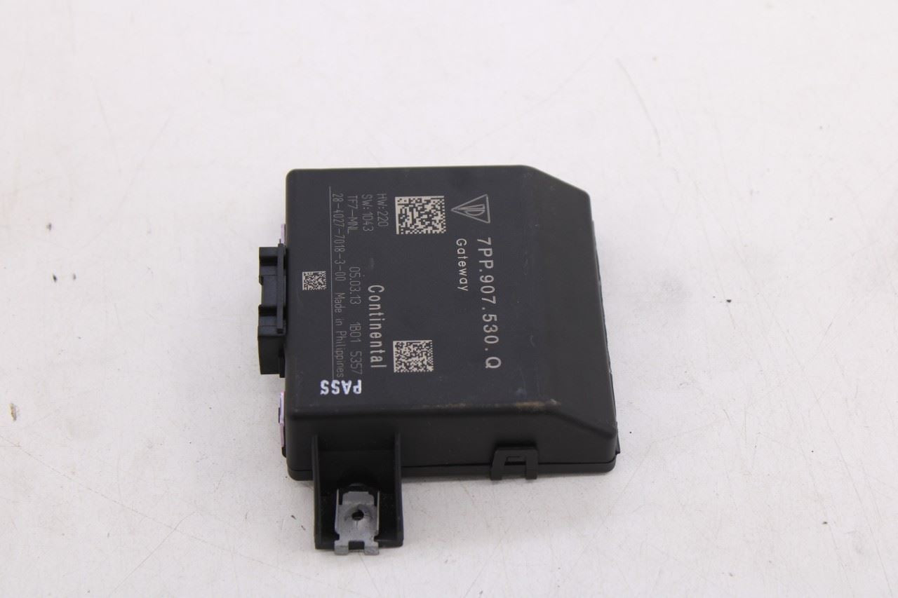 2012-2016 Porsche Cayenne S Central Gateway Control Module 7PP907530Q OEM - Alshned Auto Parts