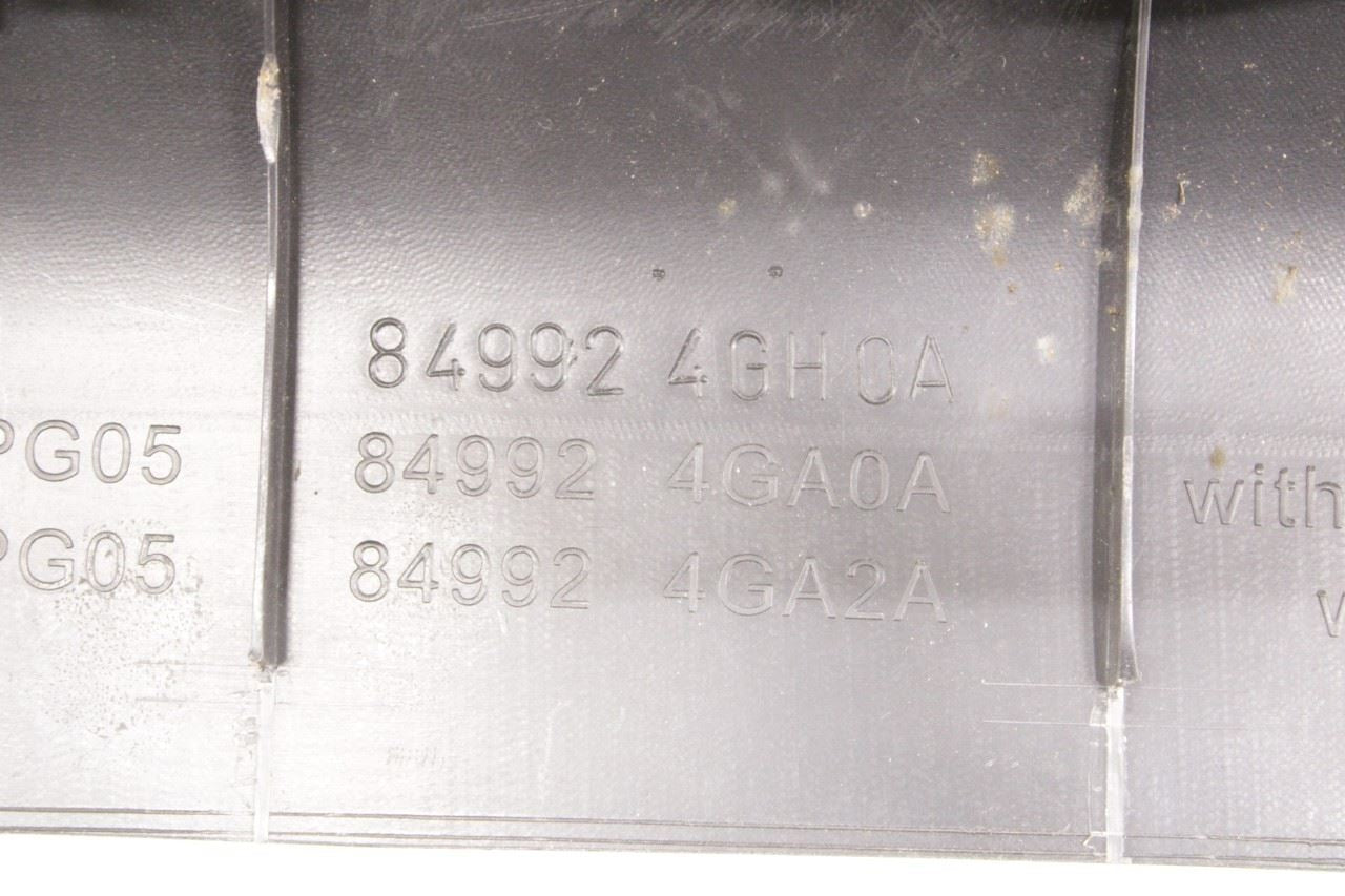 14-20 Infiniti Q50 Premium RR Trunk Latch Lock Sill Scuff Plate 849924GA2A *ReaD - Alshned Auto Parts