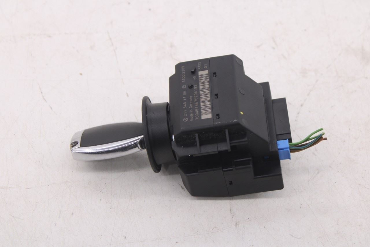 2003-06 Mercedes-Benz E500 Ignition Lock Cylinder Switch w/ Key Fob Transmitter - Alshned Auto Parts