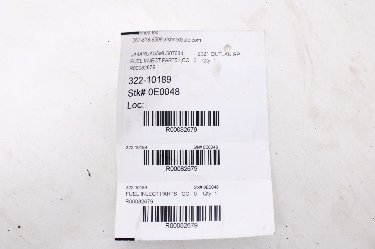 2012-24 Mitsubishi Outlander Sport SE 2.0L 4WD Fuel Rail Ramp w/ Fuel Injectors13