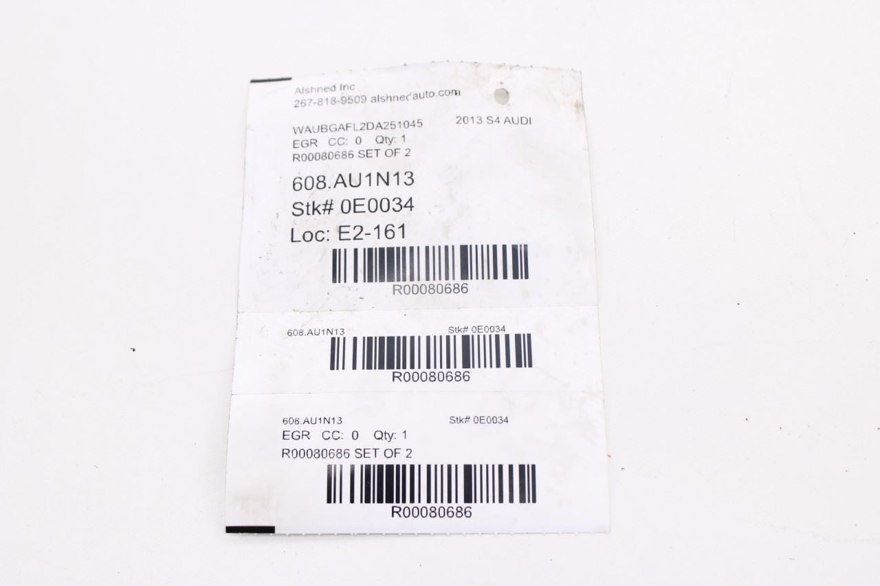 2010-2016 Audi S4 Premium Plus 3.0L EGR Combination Valve Set of 2 06E-131-101-K12