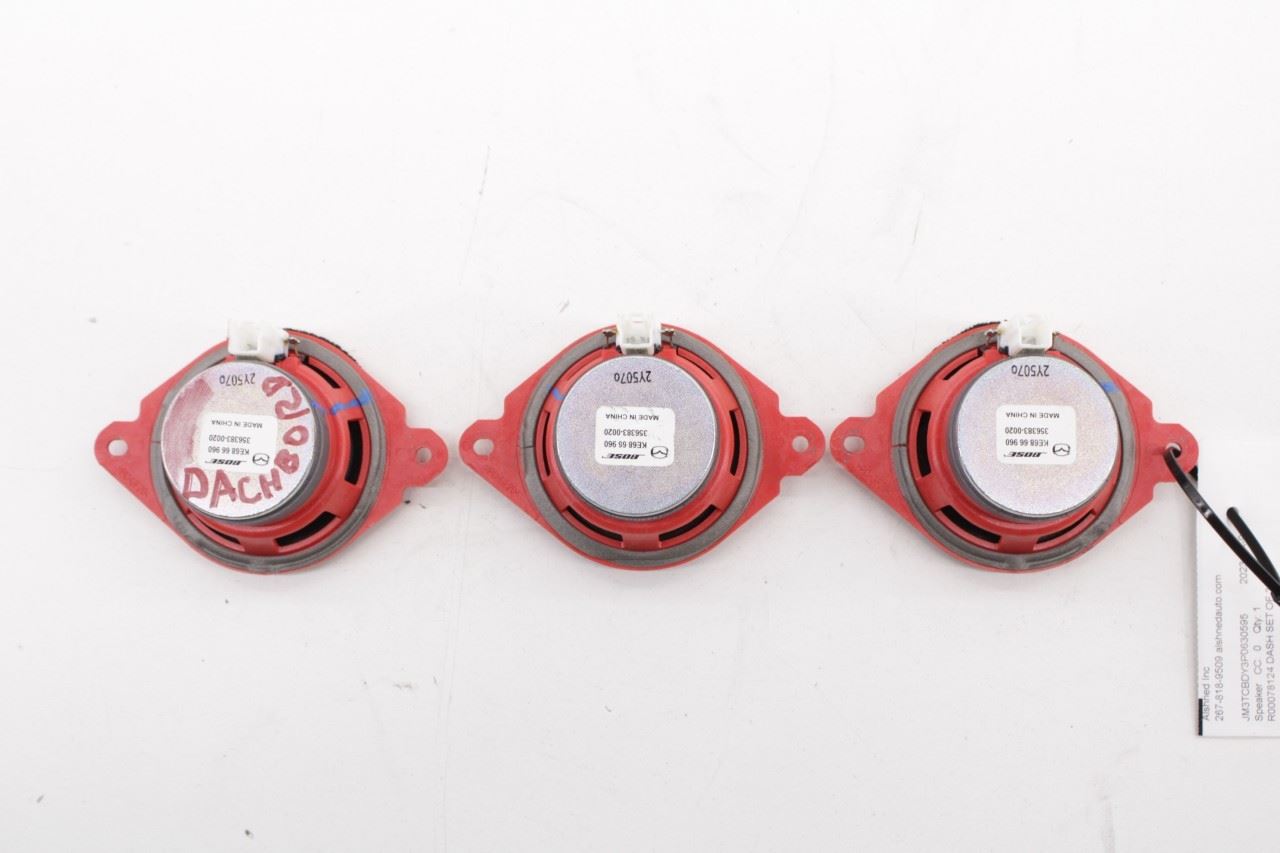 16-23 Mazda CX-9 Dash Center and Right and Left Bose Audio Speaker Set KE6866960 - Alshned Auto Parts