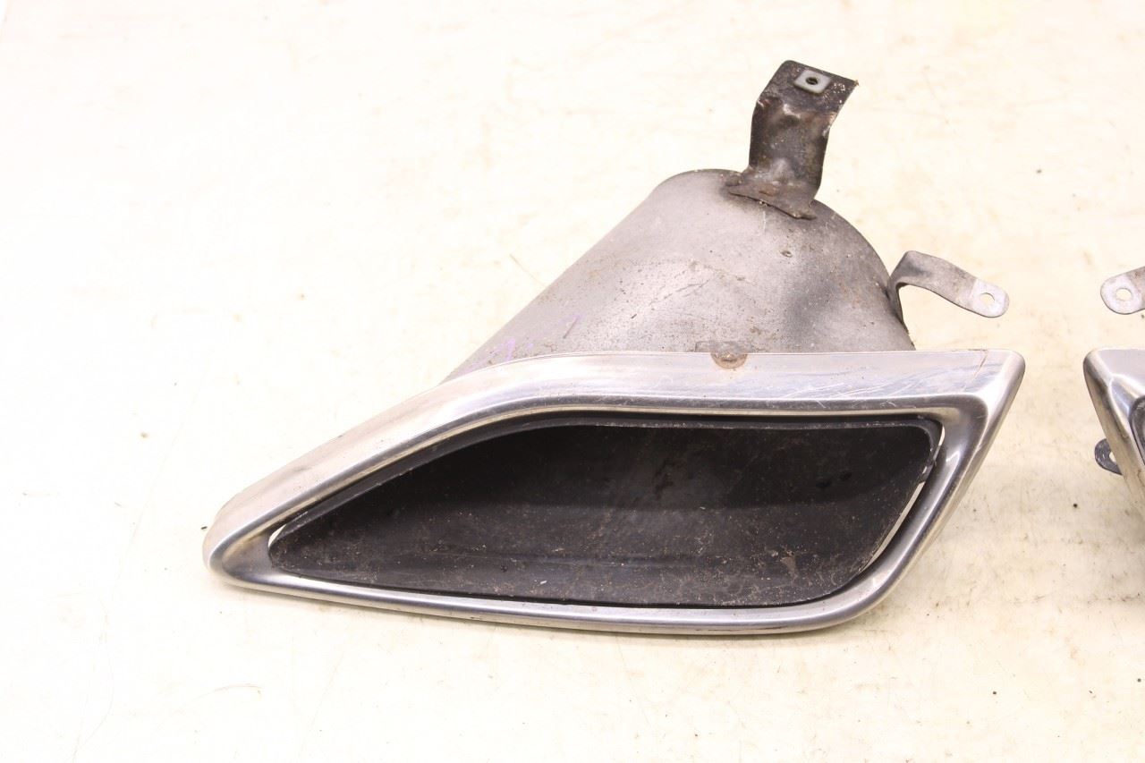 17-20 Lincoln MKZ Reserve Rear Bumper Exhaust Tip Insert Bezel Set HP5Z-17F827-A - Alshned Auto Parts