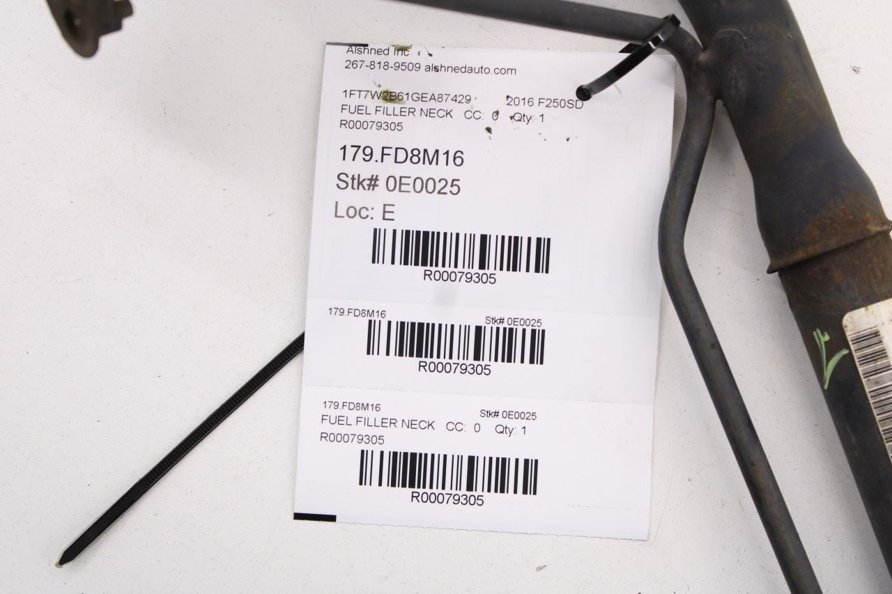 2011-2016 Ford F250 Lariat 6.2L Fuel Filler Neck Hose Tube Pipe BC34-9034-BH OEM - Alshned Auto Parts