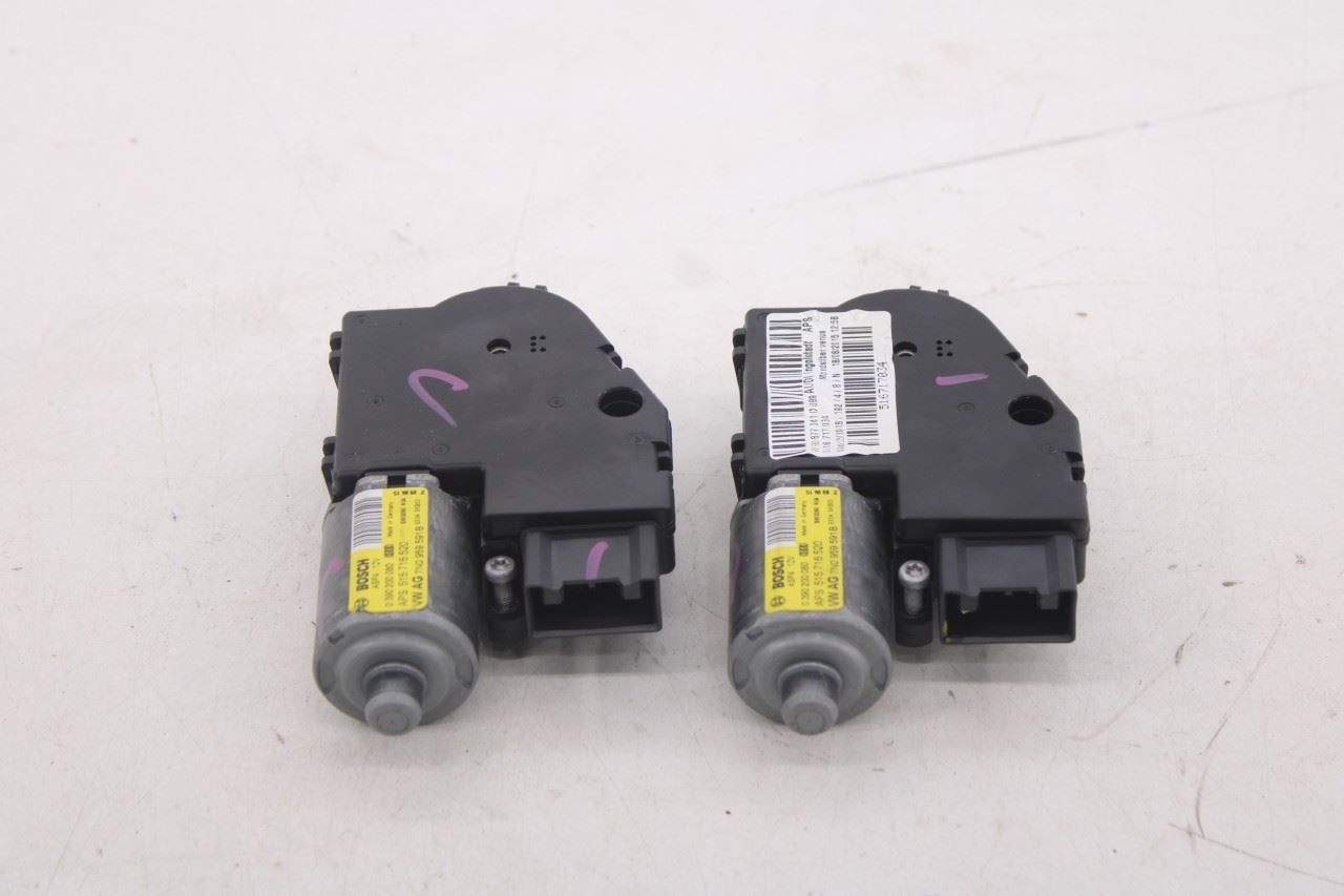 09-17 Audi Q5 Premium Roof Power Sliding Glass Sunroof Motor Set of 2 7N0959591B2