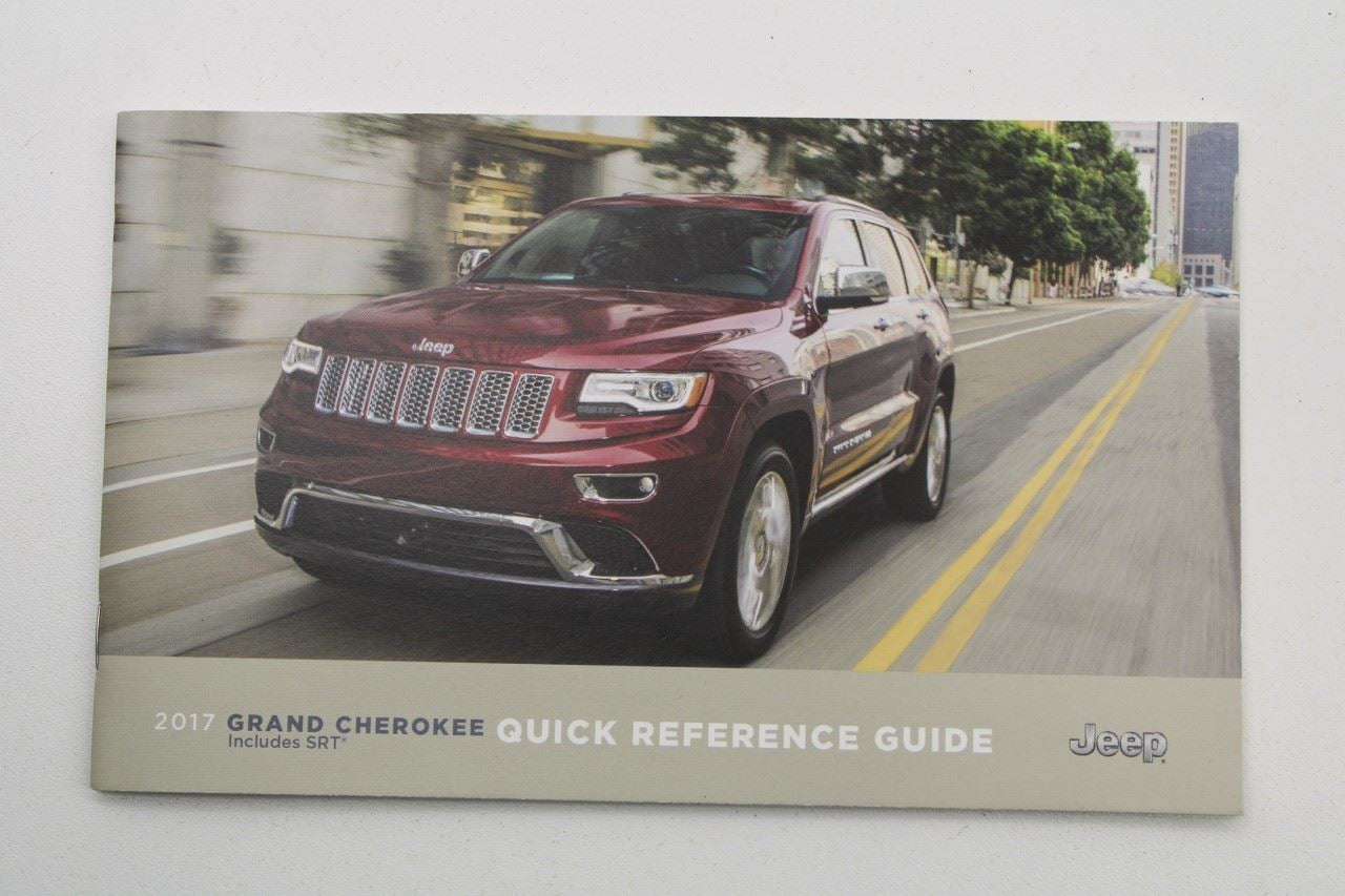 2017 Jeep Grand Cherokee Summit User Guide Set with Case 17WK741-926-AA OEM - Alshned Auto Parts