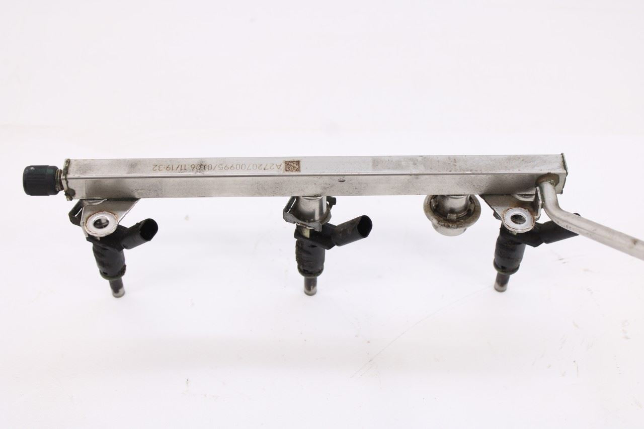 2006-2011 Mercedes-Benz E 350 Luxury 4Matic 3.5L Fuel Rail with Injectors5