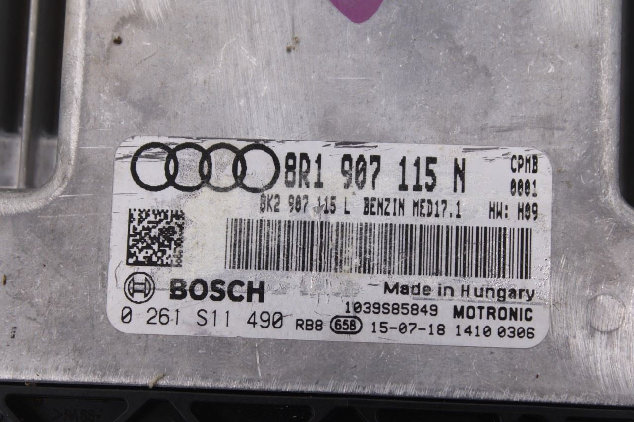 2016-2017 Audi Q5 Premium 2.0L Engine Computer Control Module ECU ECM 8R1907115N - Alshned Auto Parts
