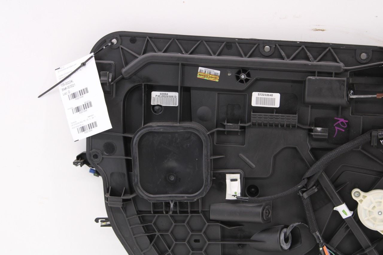 2011-2018 RAM 1500 Laramie Rear Left Door Window Regulator w/ Carrier and Motor - Alshned Auto Parts