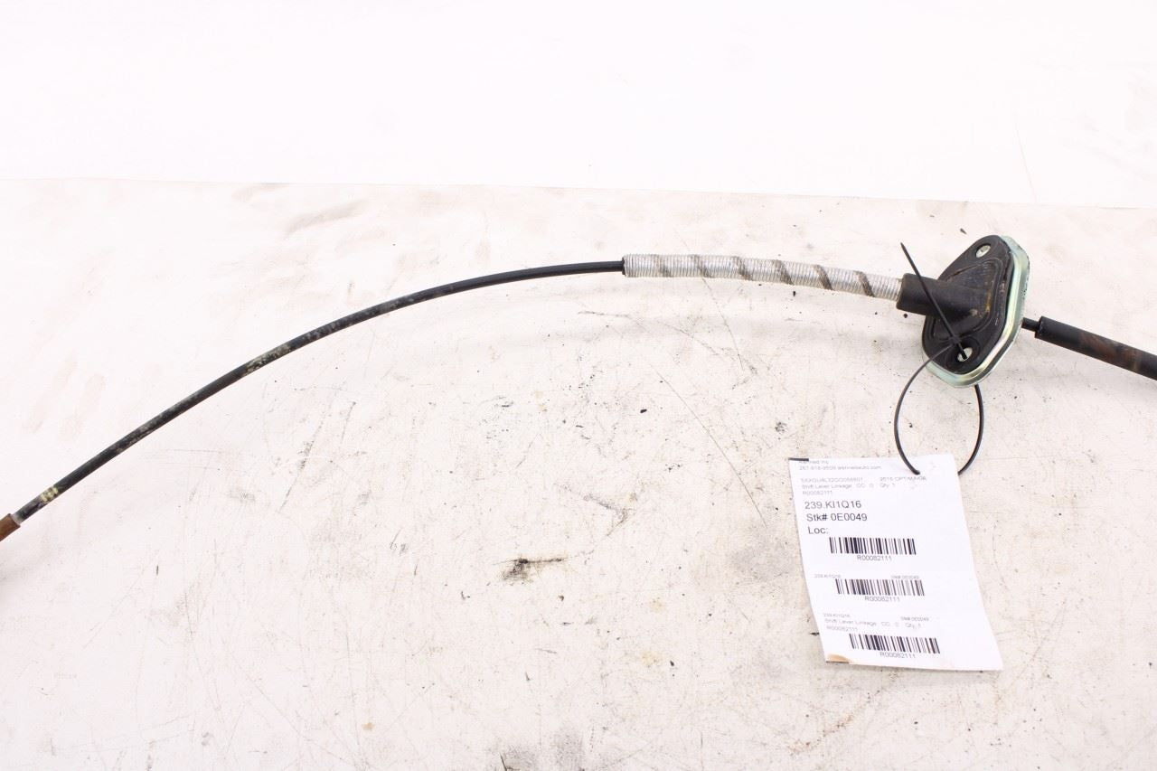 2016-20 Kia Optima EX 2.4L Automatic Transmission Gear Shift Lever Control Cable3