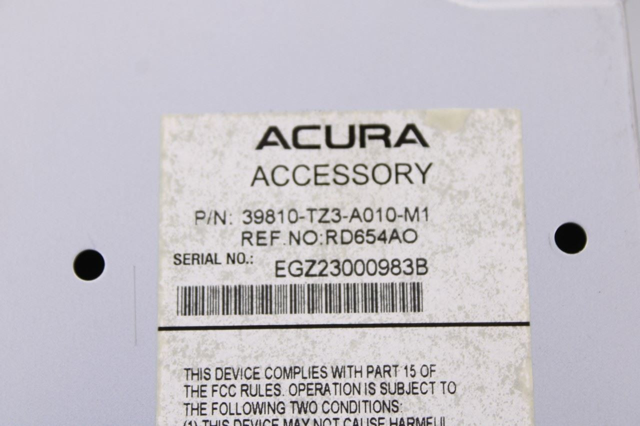 15-17 Acura TLX Tech Information Navigation 8.0 Display Screen 39810-TZ3-A010-M110
