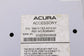 15-17 Acura TLX Tech Information Navigation 8.0 Display Screen 39810-TZ3-A010-M110