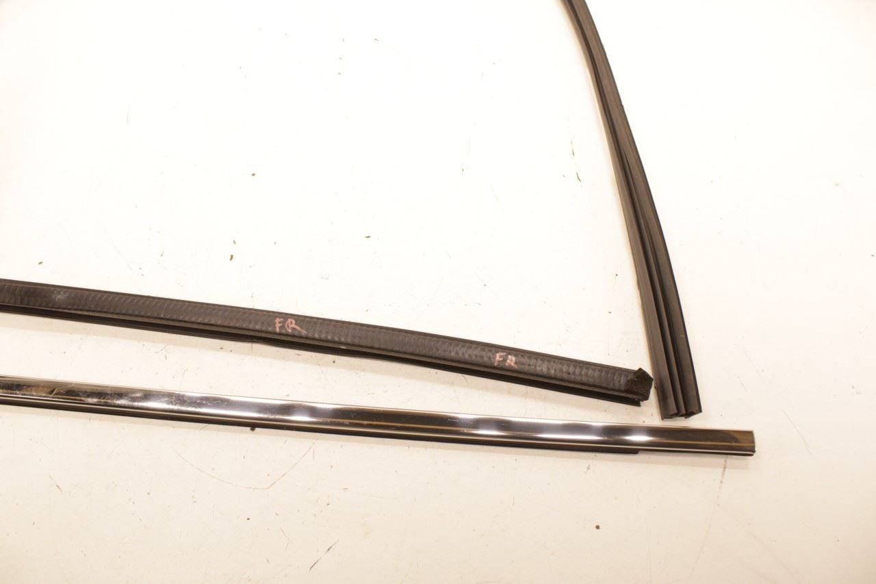 18-24 Ford Expedition MAX XLT Front Right Door Run Channel w/ Belt Weatherstrips - Alshned Auto Parts