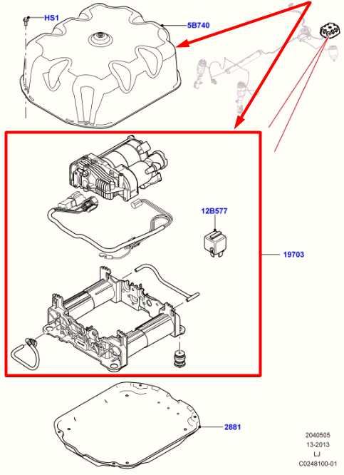 2006-2012 Land Rover Range Rover HSE Air Suspension Compressor Pump LR041777 OEM - Alshned Auto Parts