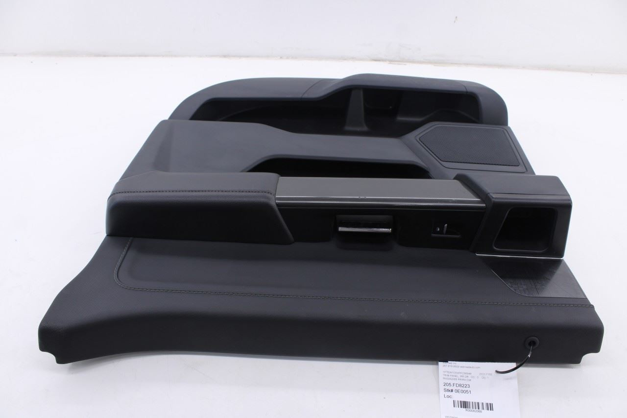21-25 Ford F150 XLT Supercrew Rear Right Door Trim Panel ML3B-1627406-PN *ReaD*17