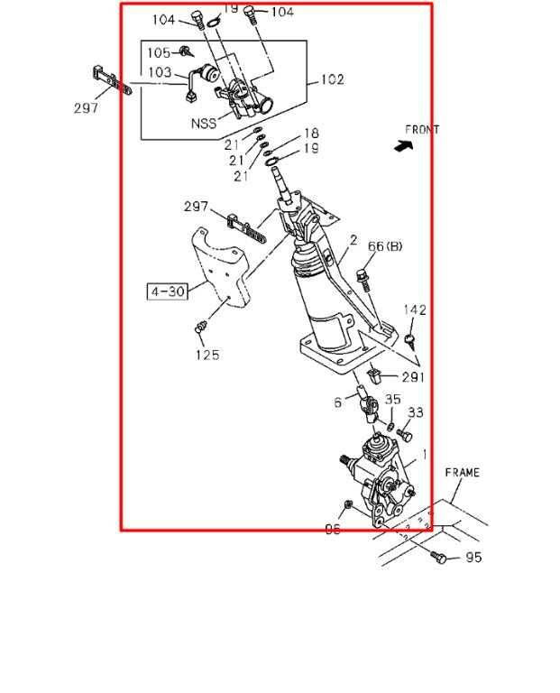 1998-26 Isuzu NPR HD Steering Column Assy w/ Ignition Lock and Key 8-97400-059-1 - Alshned Auto Parts