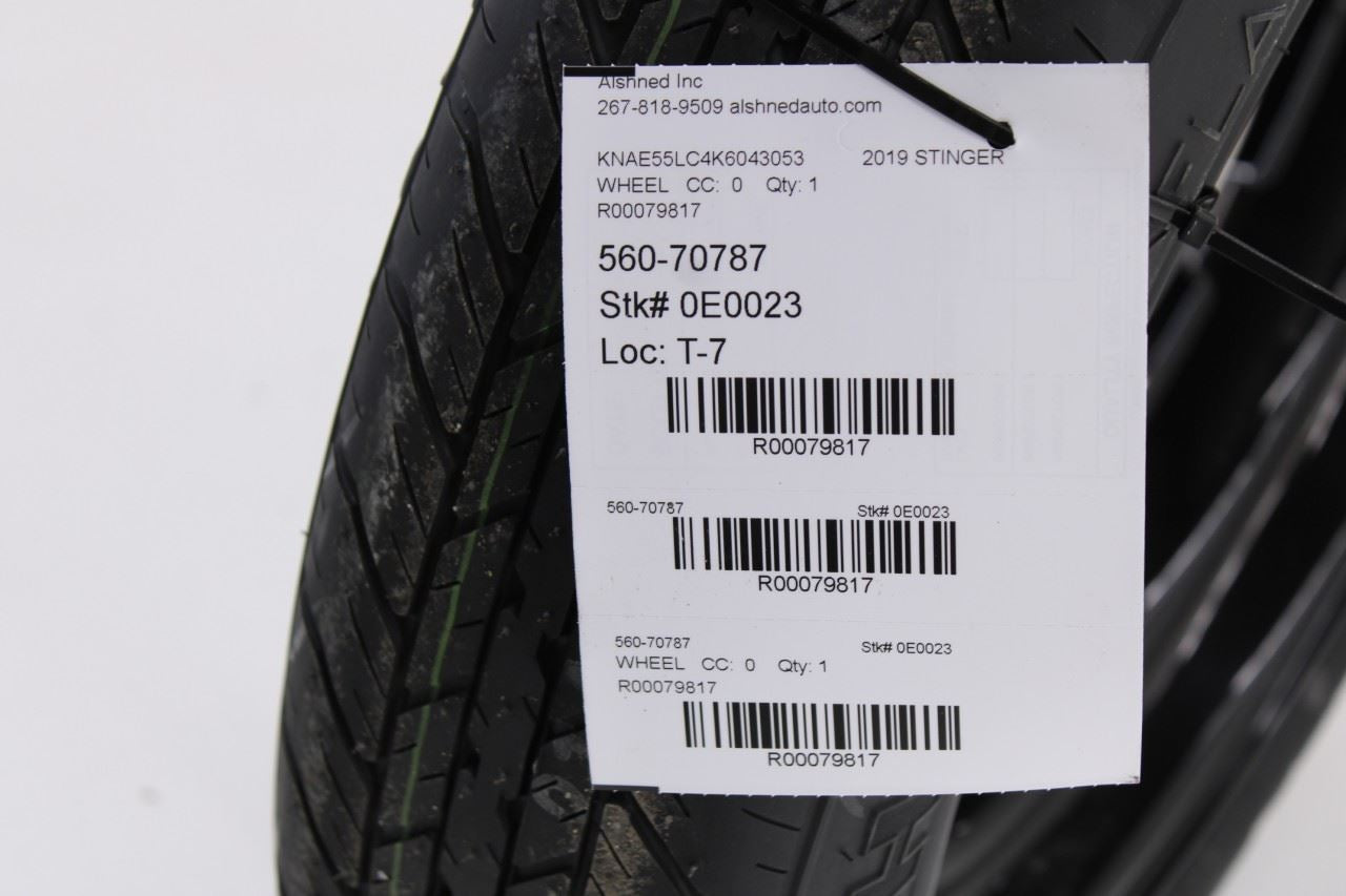 18-21 Kia Stinger GT2 AWD Spare Wheel Tire Kumho T135/80R18 104M 52910-2M902 OEM - Alshned Auto Parts