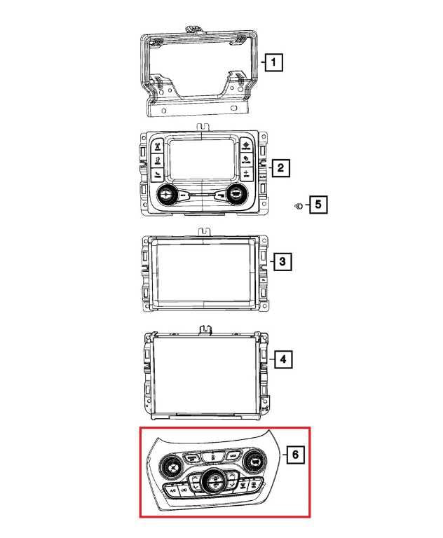 2019-2021 Jeep Cherokee Latitude Dash Faceplate Radio AC Heater Panel 68285938AD - Alshned Auto Parts