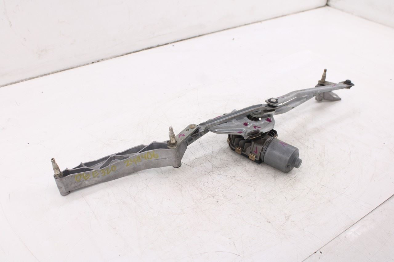 2003-06 Mercedes-Benz E500 Front Windshield Wiper Transmission Linkage w/ Motor1