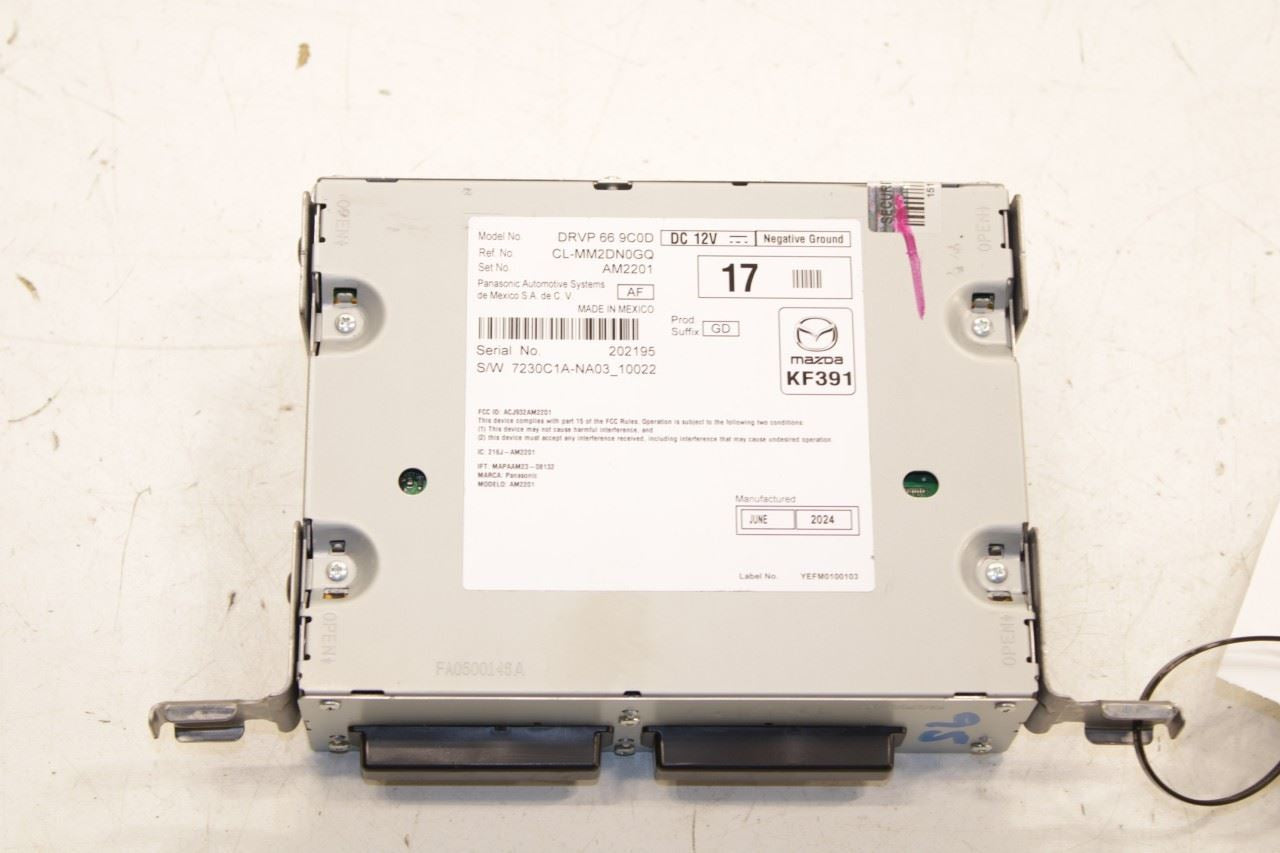 2024-2025 Mazda CX-30 2.5 S Navigation Audio Radio Receiver DRVP-66-9C0D OEM - Alshned Auto Parts