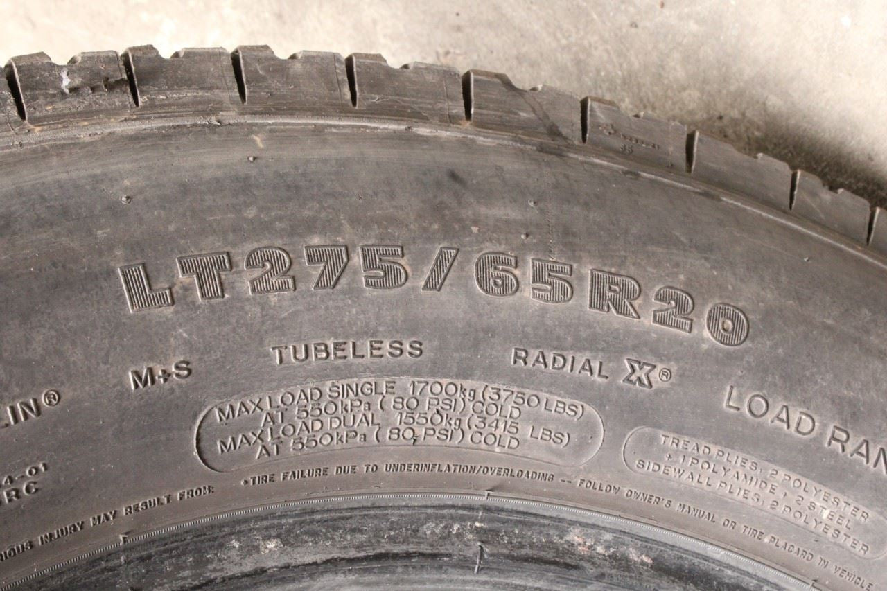 2020 Tire Michelin LTX A/T2 LT275/65R20 126/123R Set of 4 R79007 *ReaD* - Alshned Auto Parts