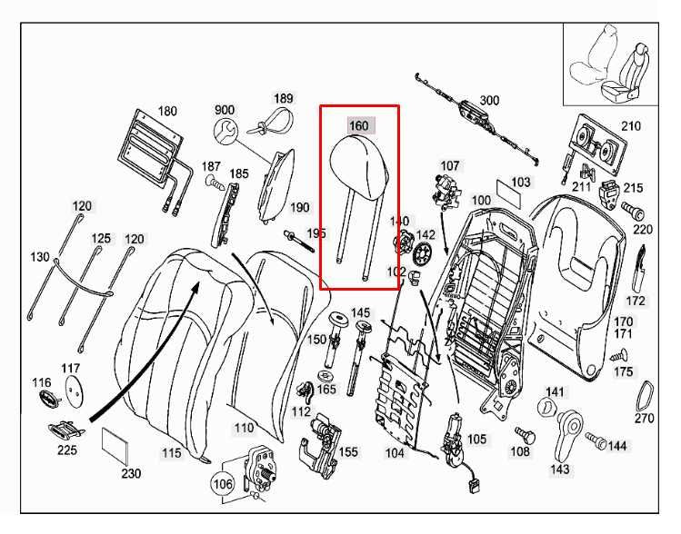 2003-04 Mercedes-Benz E500 5.0L RWD Front Right and Left Side Seat Headrest Set - Alshned Auto Parts