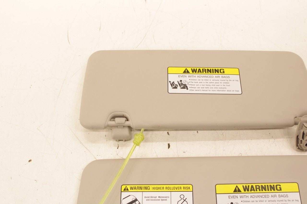 22-23 Hyundai Tucson SEL 2.5L Front Right and Left Side Sun Visor Set w/ Mirror - Alshned Auto Parts