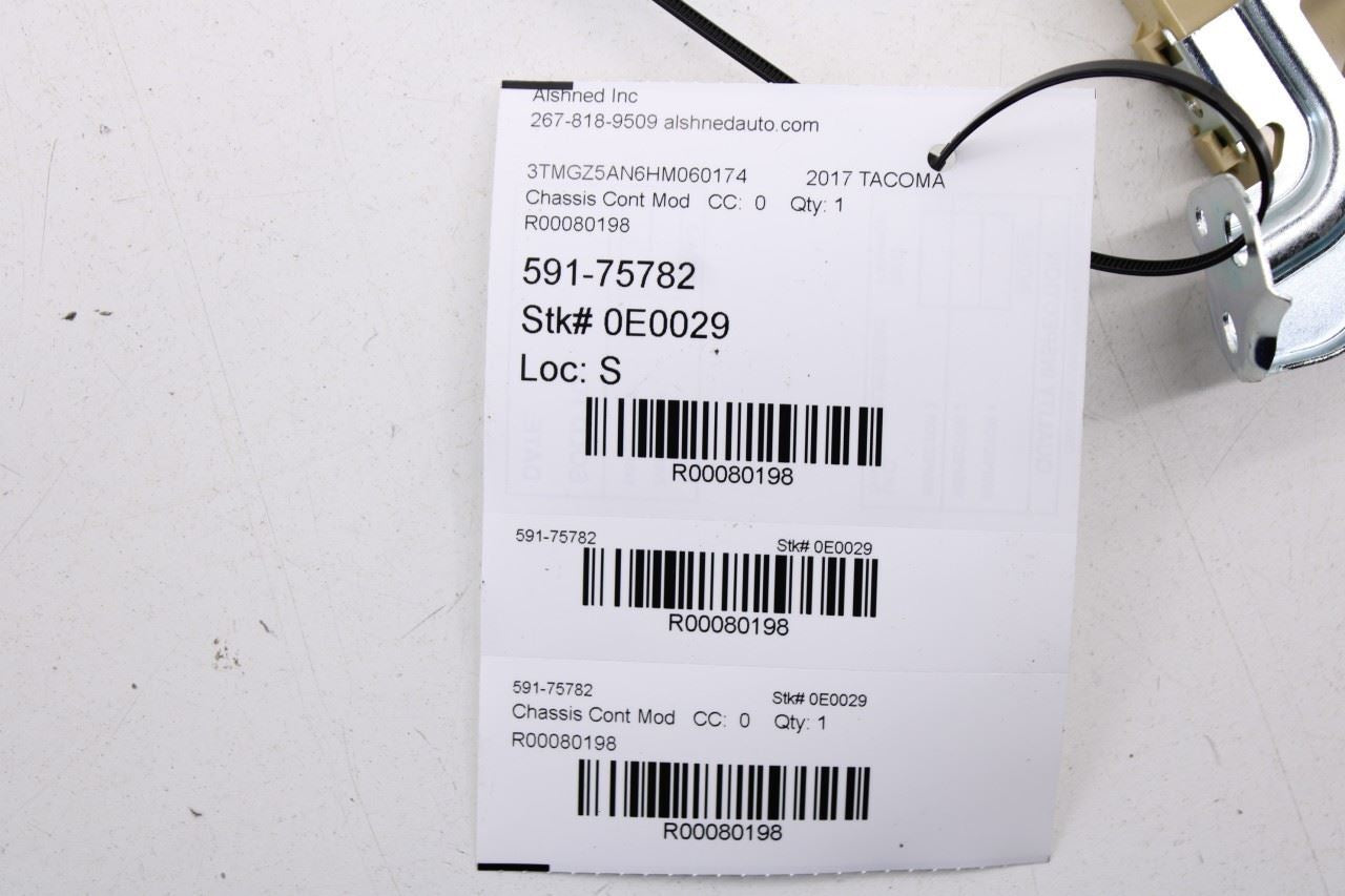 2015-2018 Toyota Tacoma Limited Network Gateway Control Module 89100-04020 OEM - Alshned Auto Parts