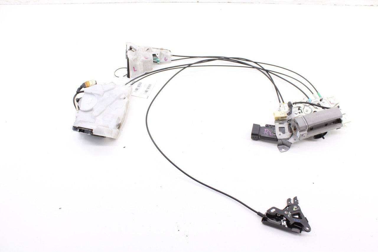 14-18 Toyota Sienna Rear Left Sliding Door Inside Handle Lock Latch Actuator Set - Alshned Auto Parts